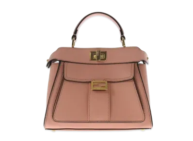 FENDI Peekaboo Eye Zeu Mini Handbag "Pink"