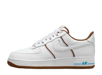 Nike Air Force 1 Low "White/Light British Tan/Photo Blue"