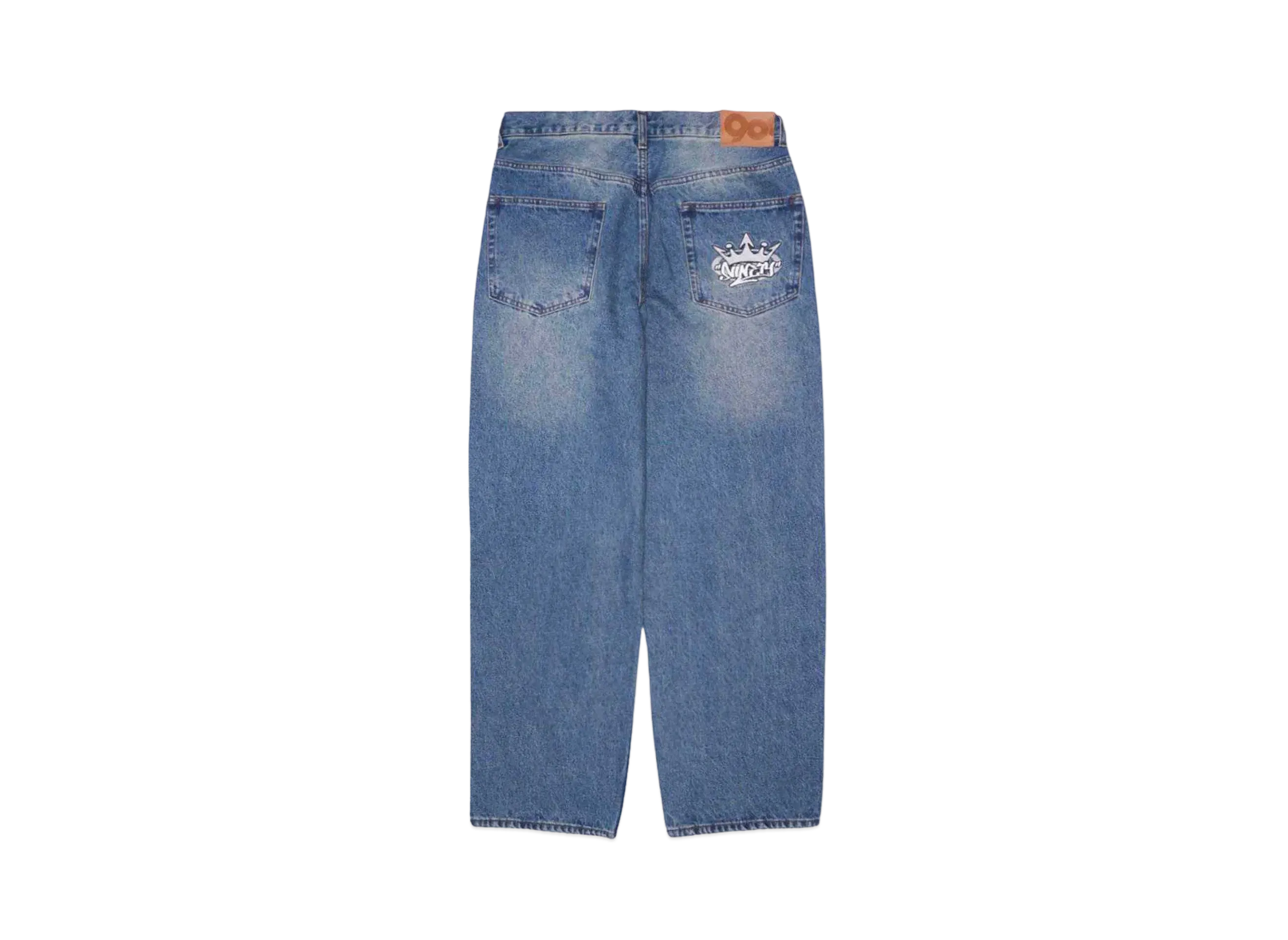 9090 King Logo Vintage Tapered Pants 