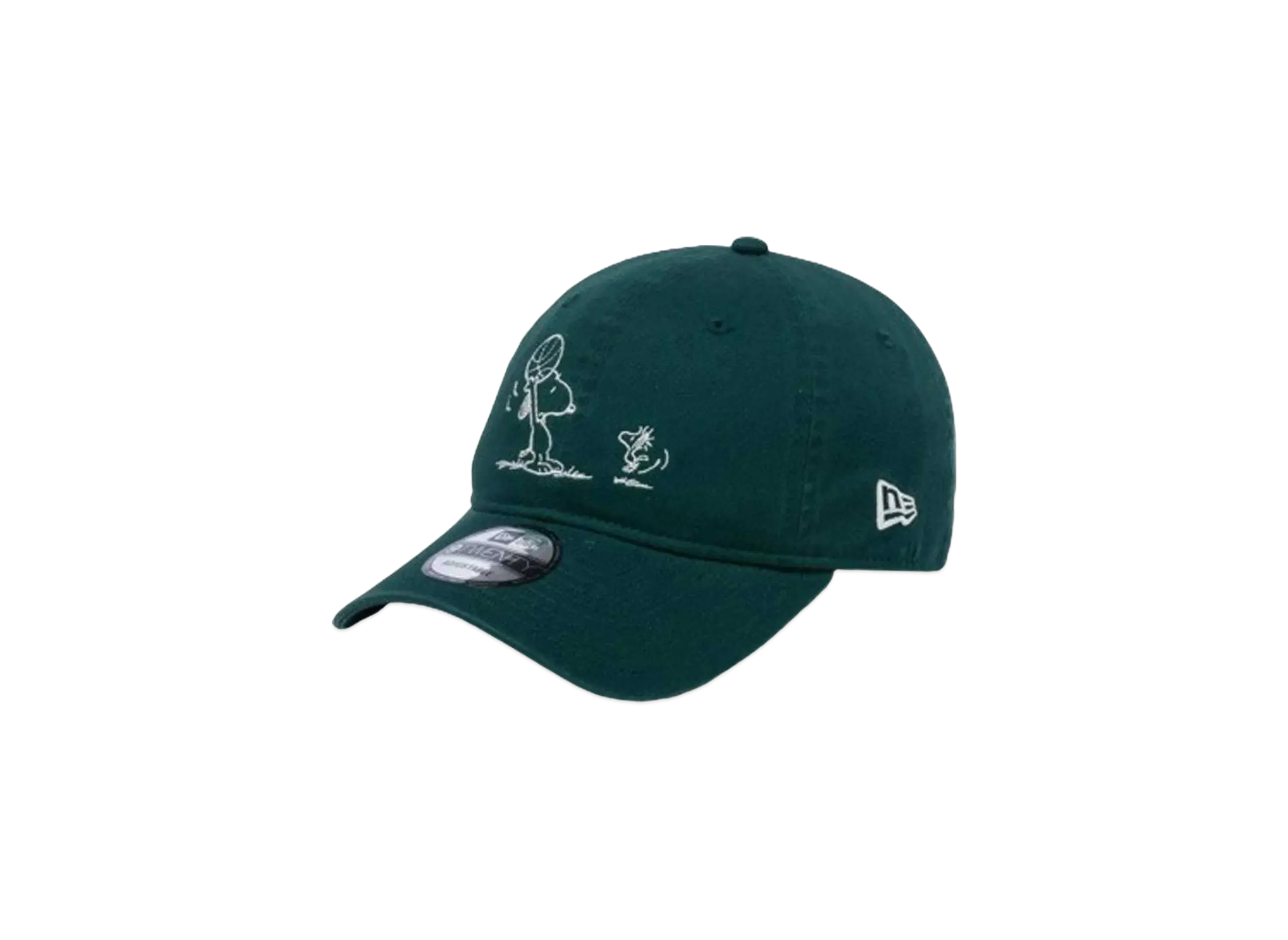 NEW ERA x PEANUTS 9Twenty Snoopy Woodstock Basketball "Dark Green"