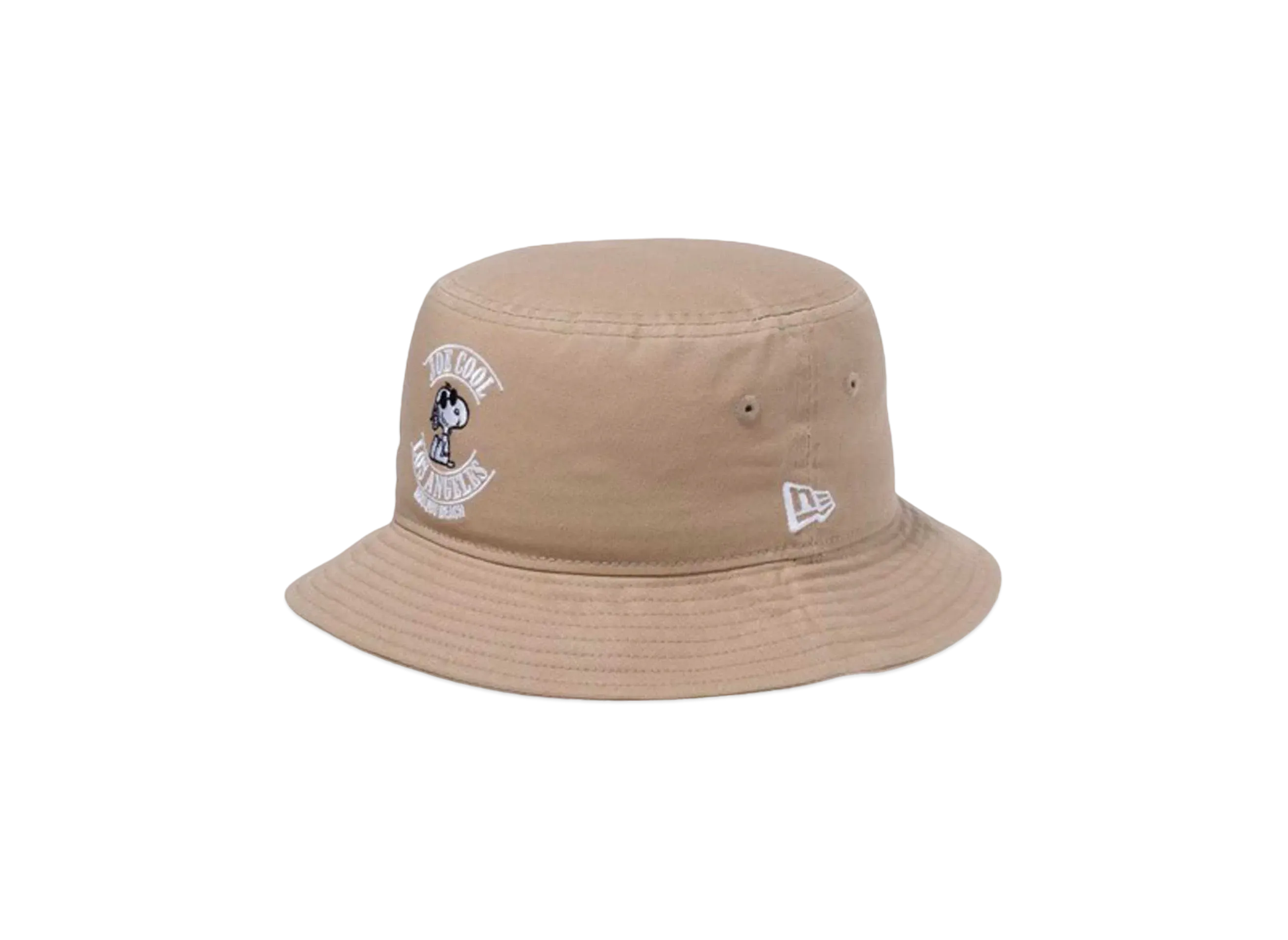 NEW ERA x PEANUTS Bucket 01 Los Angeles Joe Cool "Camel"
