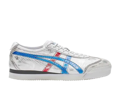 オニツカタイガー メキシコ66 SD PF "ホワイト/ディレクトワールブルー"