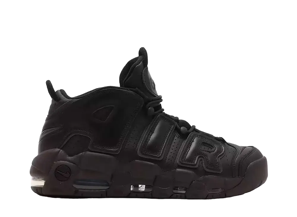 Nike Women's Air More Uptempo "Black/Anthracite/Velvet Brown"