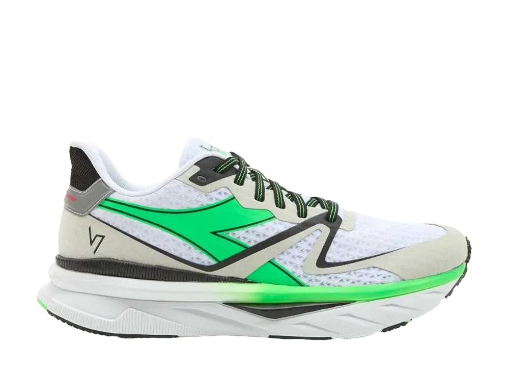 DIADORA Atomo V7000 "White/Green Fluo/Black"
