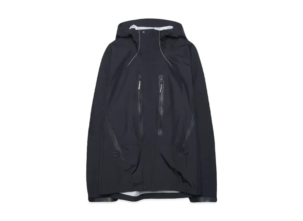 and wander 2.5L hiker rain jacket "BLACK"