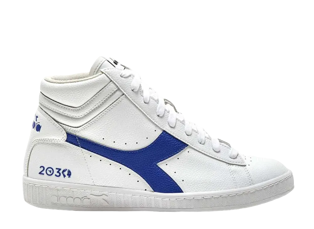 ディアドラ ゲームL ハイ 2030 "ホワイト/インペリアルブルー"