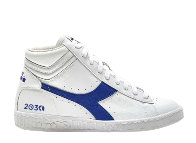 DIADORA Game L High 2030 "White/Imperial Blue"