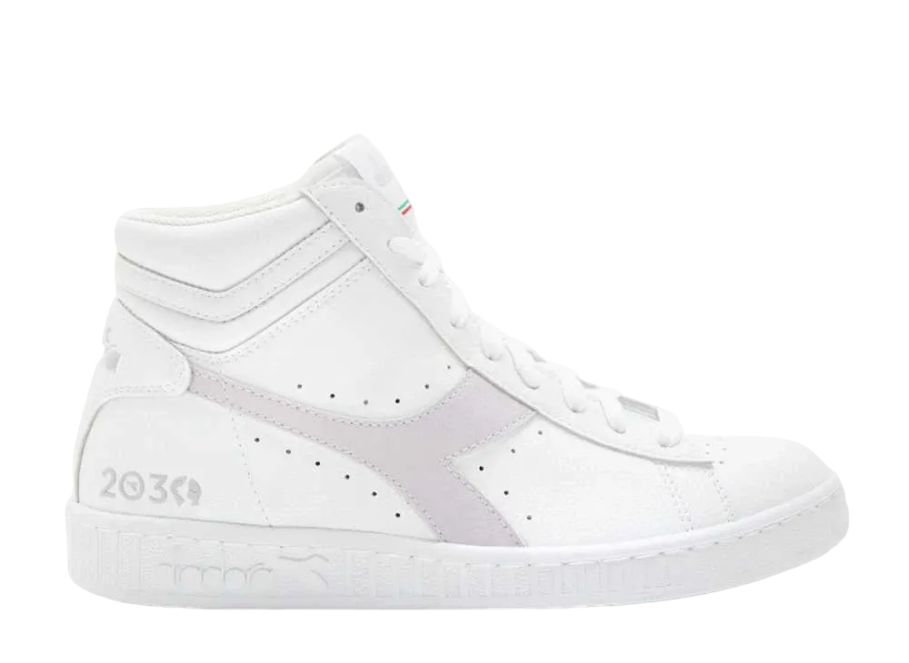 ディアドラ ゲームL ハイ 2030 "ホワイト/ライラックマーブル"