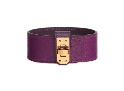 Hermes Kelly Twist Bracelet Small Model "Anemone/Gold"