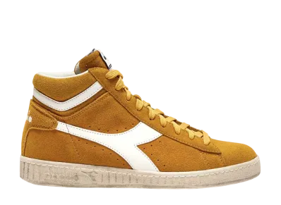 DIADORA Game L High Suede Waxed "Yellow Ochre"