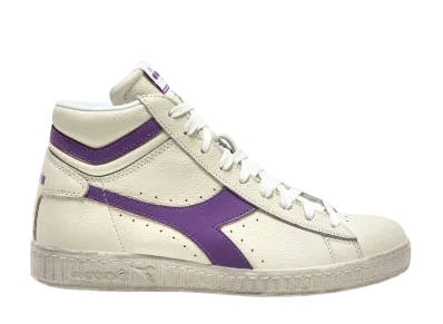 DIADORA Game L High Waxed "White/Violet Berry (C6210)"