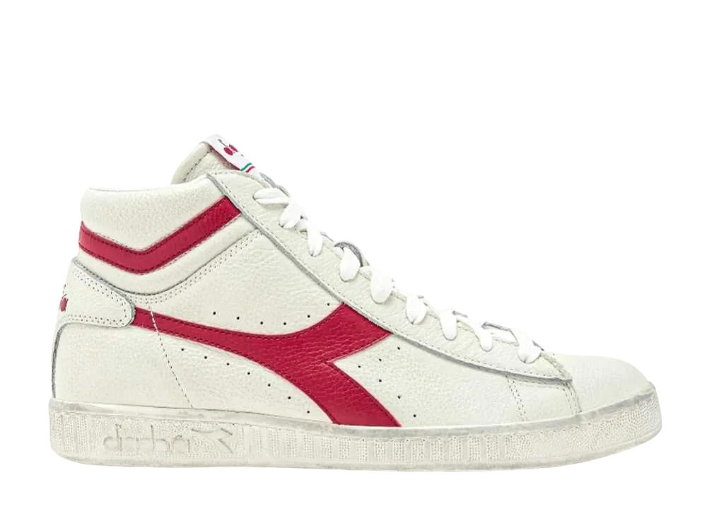 DIADORA Game L High Waxed "White/Red Pepper"