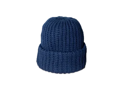 everyone Comesandgoes Cotton Big Knit Cap "Navy"