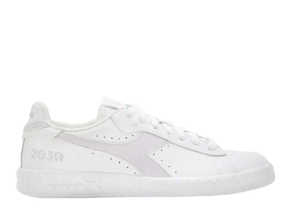 ディアドラ ゲームL ロー 2030 "ホワイト/ライラックマーブル"