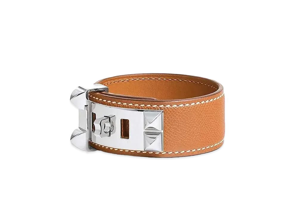 Hermes Collier de Chien 24 Bracelet "Gold/Palladium"