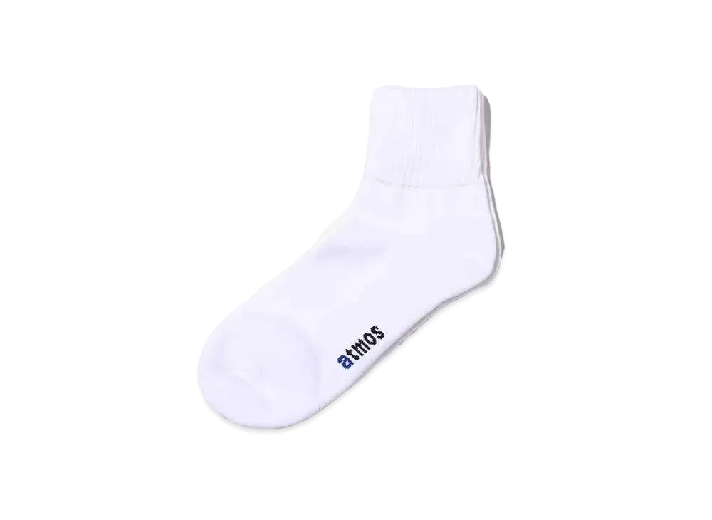 atmos Quarter Length Socks "White"
