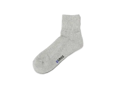atmos Quarter Length Socks "Grey"