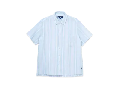 BoTT Jacquard Stripe S/S Shirt "Light Blue"
