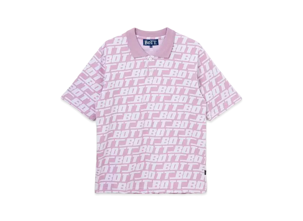 BoTT Sound Logo S/S Polo "Pink"