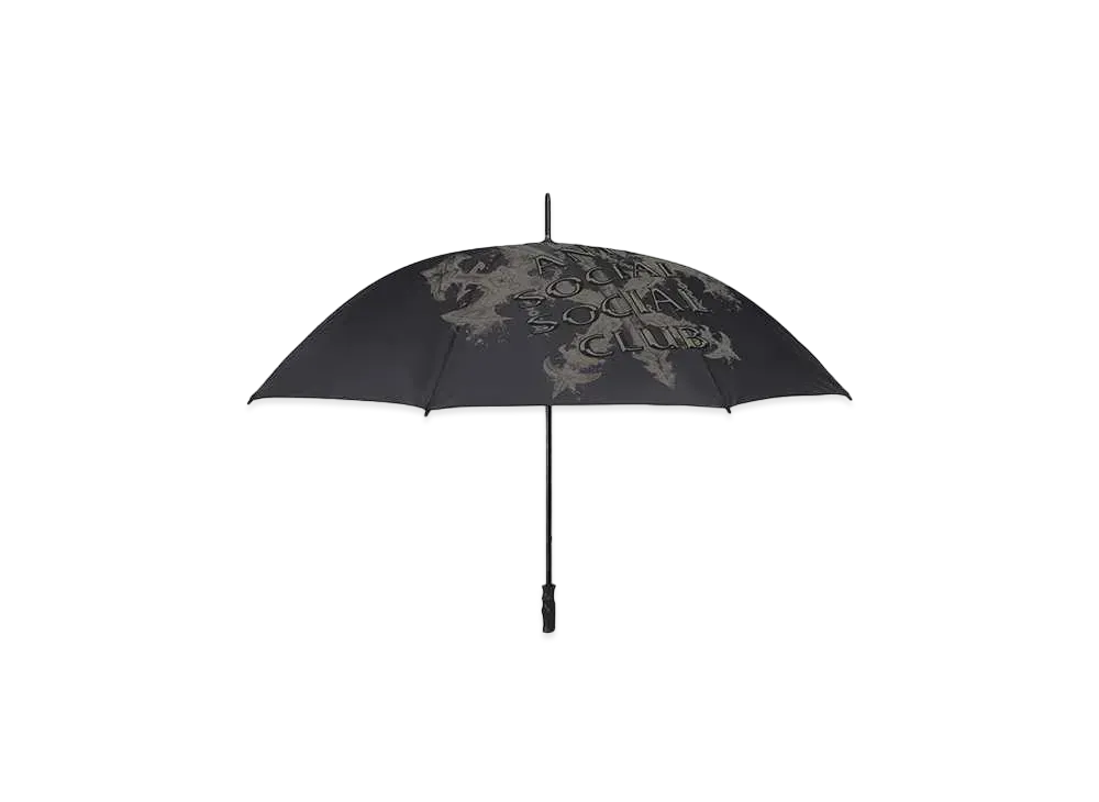 ANTI SOCIAL SOCIAL CLUB I Knew Happiness Umbrella "Black"