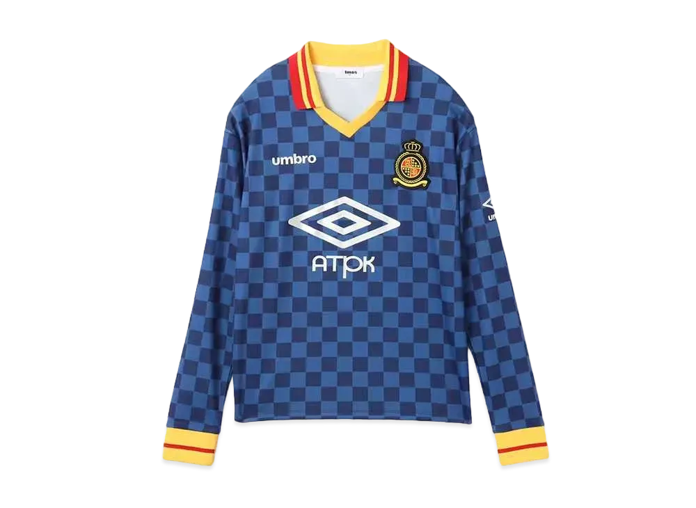 UMBRO x atmos pink Long-Sleeve Jersey "Navy"