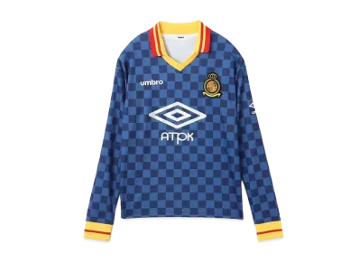 UMBRO x atmos pink Long-Sleeve Jersey "Navy"