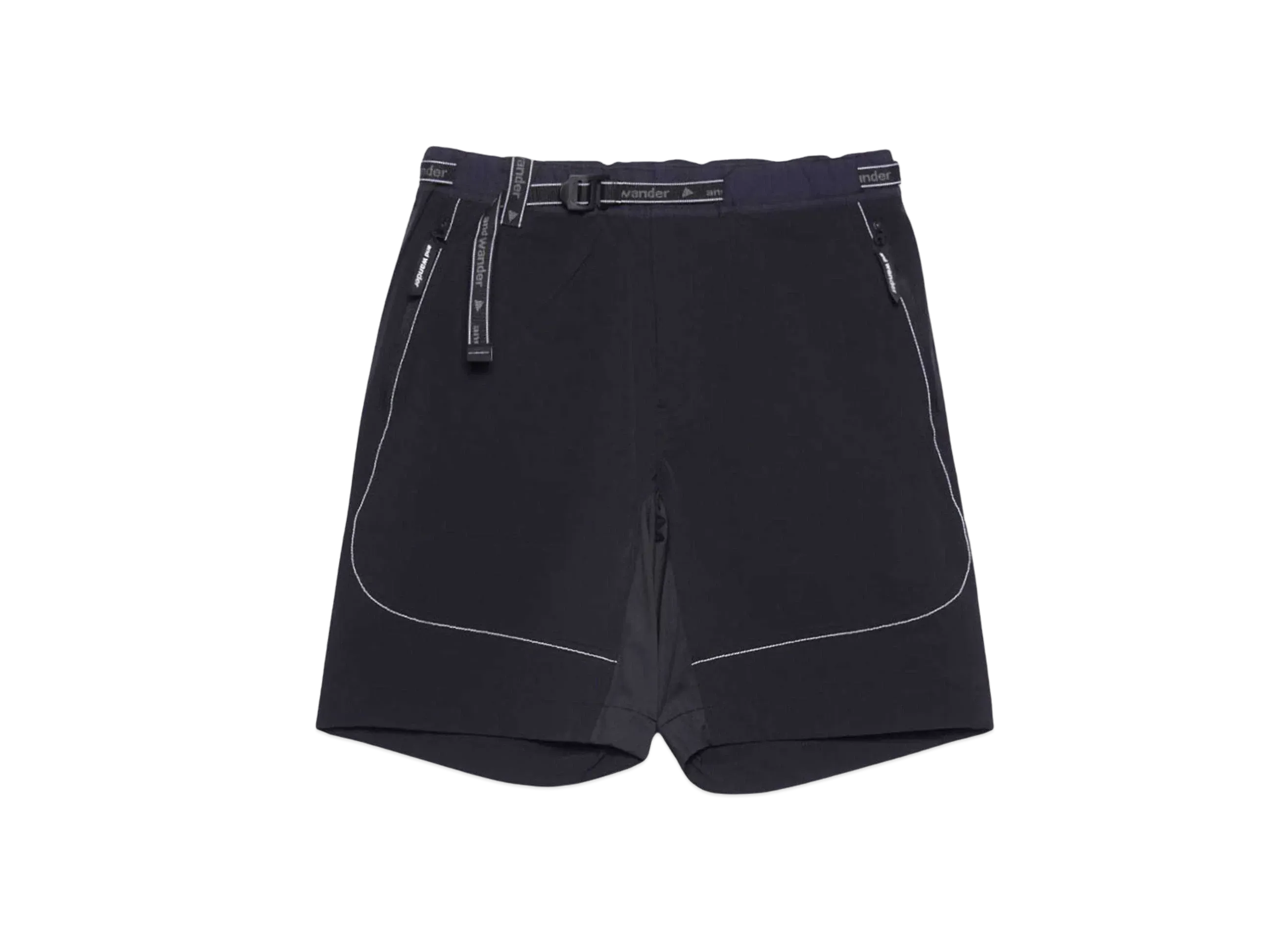and wander trek short pants 3 "BLACK"