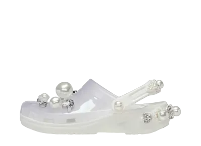 シモーネロシャ × クロックス ウィメンズ クラシック クロッグ "トランスルーセント"