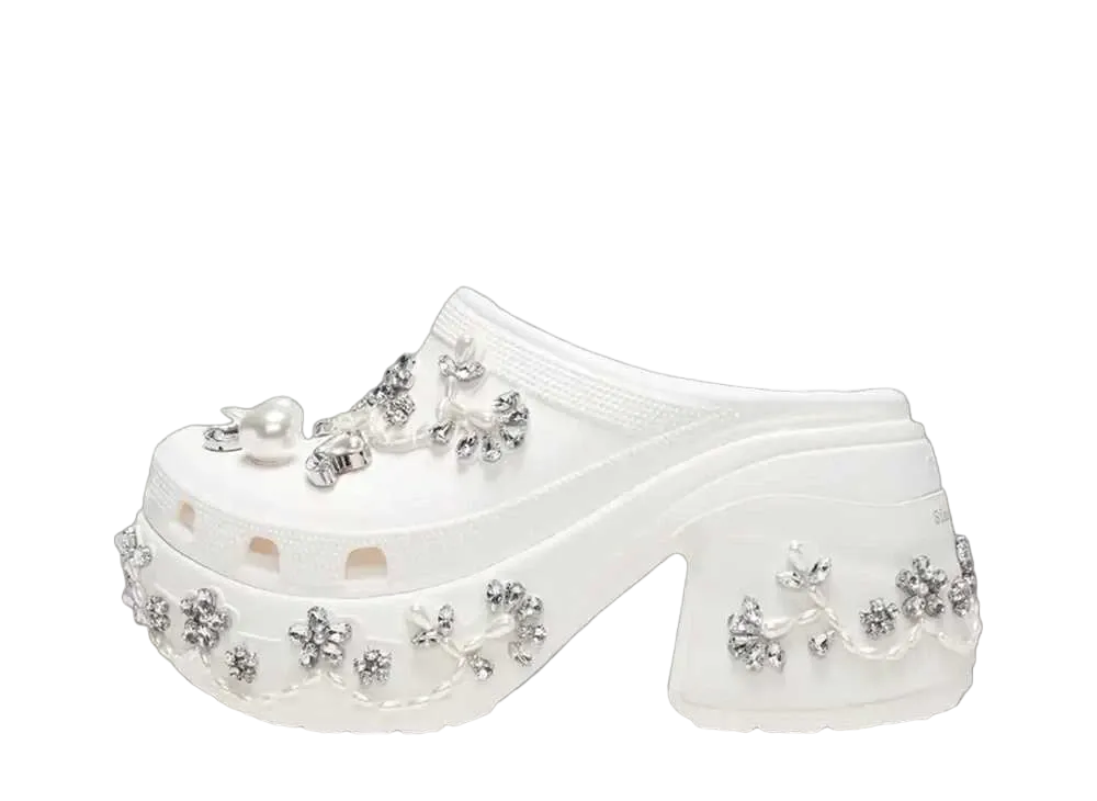 シモーネロシャ × クロックス ウィメンズ サイレン "ホワイト"