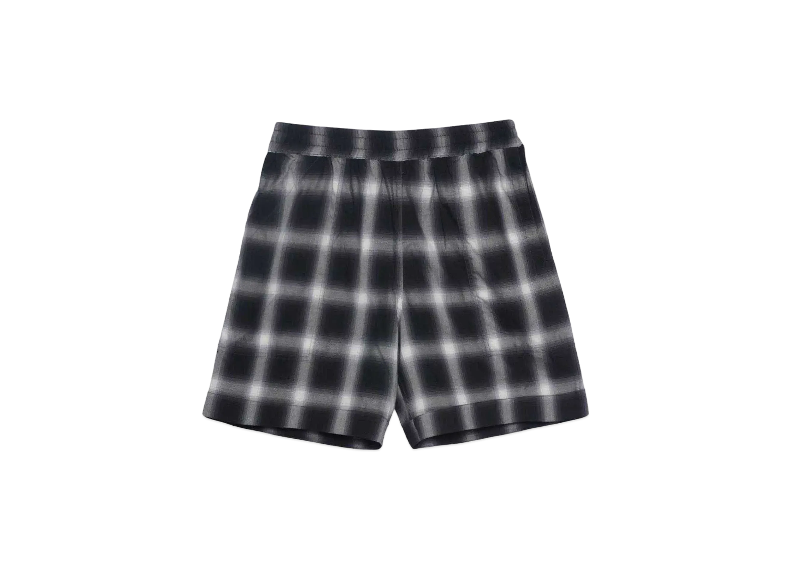 PHINGERIN PAJALOPHA SHORTS OMBRE "BLACK OMBRE PLAID"