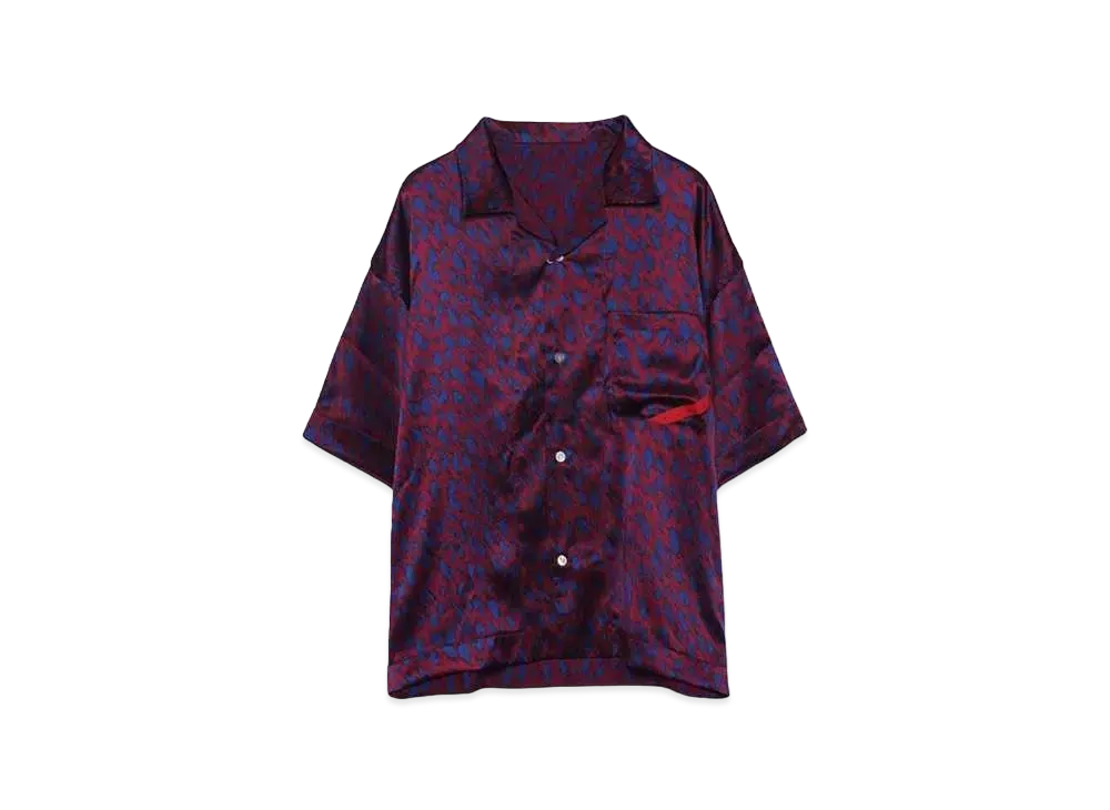 PHINGERIN PAJALOPHA OPEN SILK LEO "BURGUNDY x NAVY"