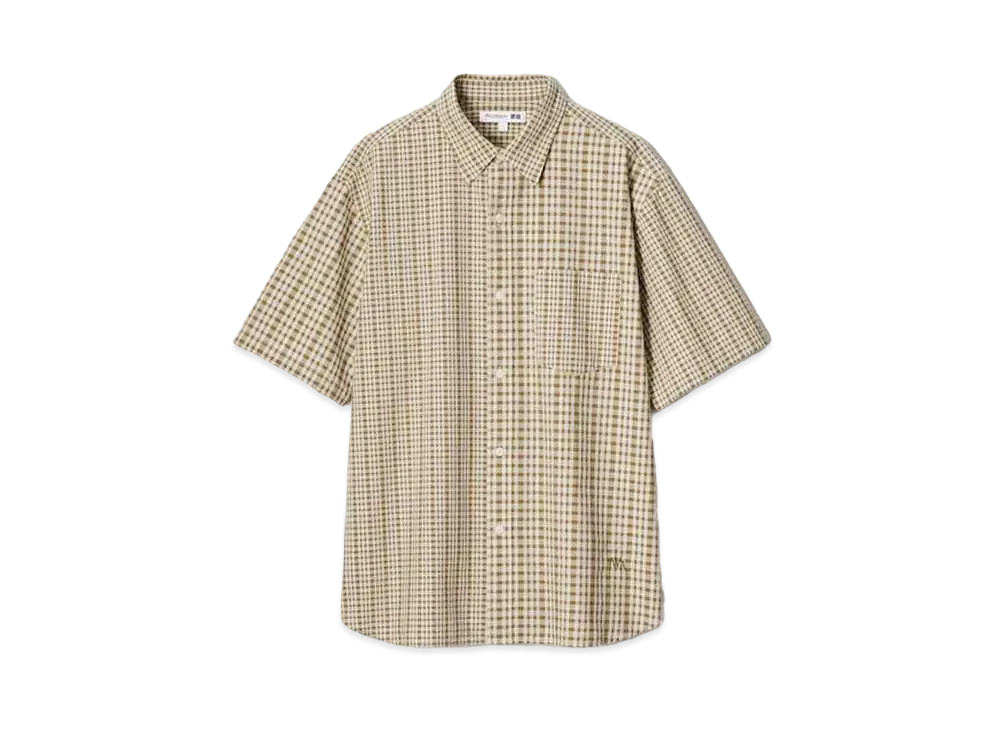 Uniqlo x JW Anderson 24SS Seersucker Shirt "Beige"