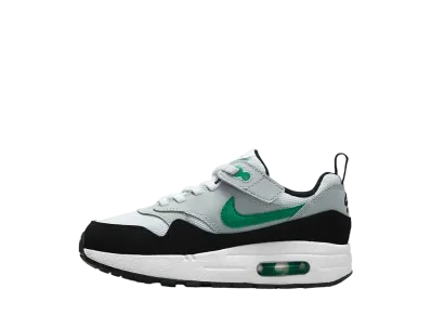 Nike PS Air Max 1 Easy On "White/Pure Platinum/Black/Stadium Green"