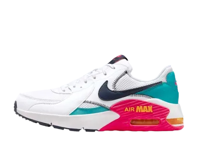 Nike Air Max Excee "White/Dusty Cactus/Laser Orange/Thunder Blue"
