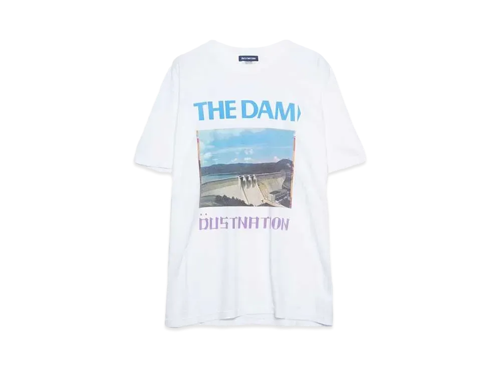 DUSTNATION THE DAM S/S TEE "WHITE"
