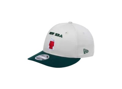 NEW ERA x PEANUTS LP 9Fifty Dog House Stone "Green"