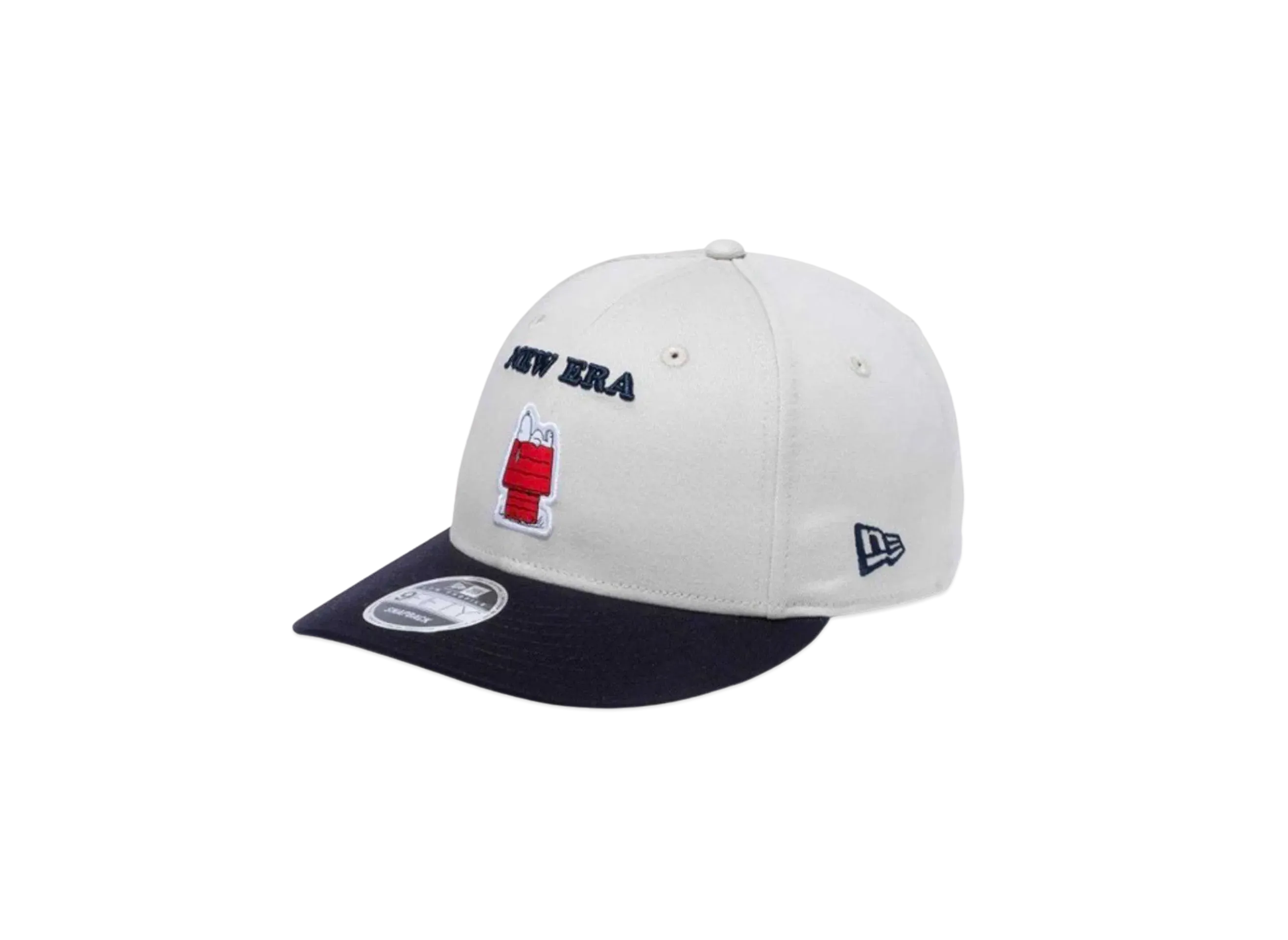 NEW ERA x PEANUTS LP 9Fifty Dog House Stone "Navy"