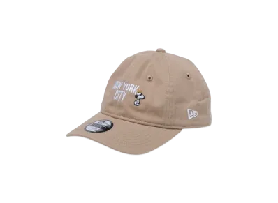 NEW ERA x PEANUTS Youth 9Twenty New York City Joe Cool Crown "Camel"