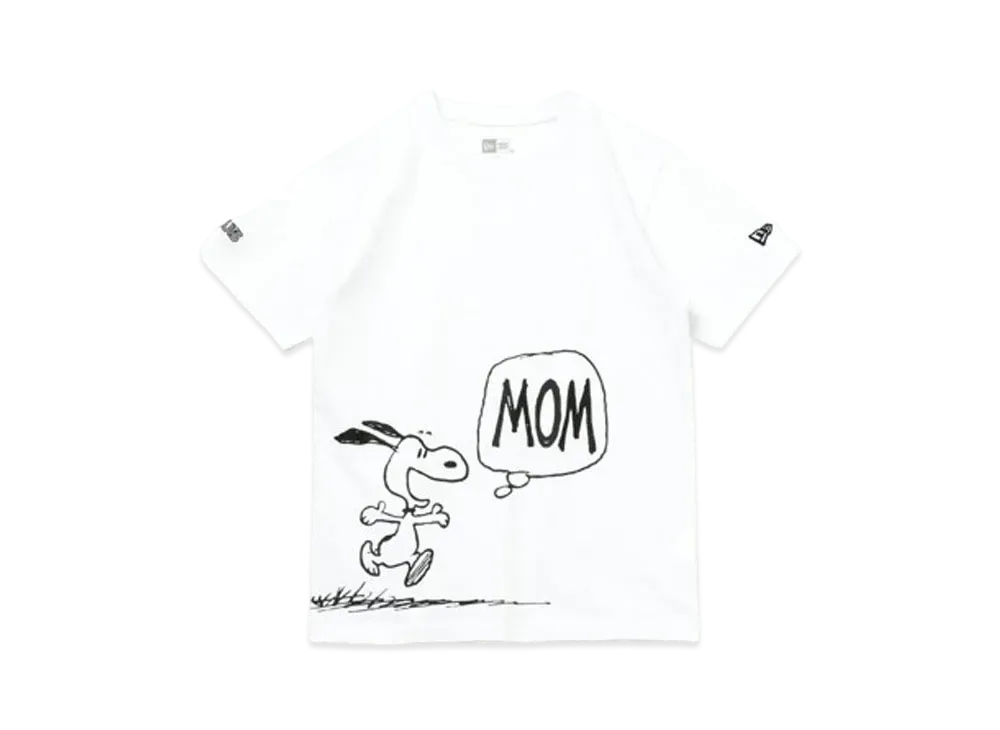 NEW ERA x PEANUTS Youth Cotton T-Shirt Snoopy "White"
