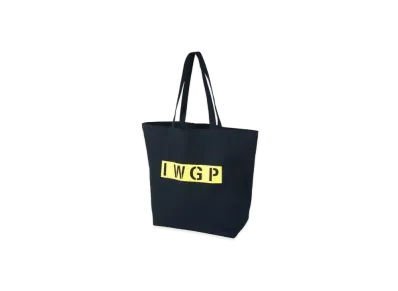 MEDICOM TOY LIFE ENTERTAINMENT x Ikebukuro West Gate Park Logo Tote Bag "Black"