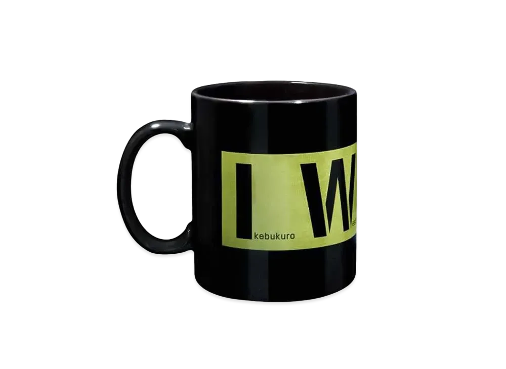 MEDICOM TOY LIFE ENTERTAINMENT x Ikebukuro West Gate Park Logo Mug "Black"