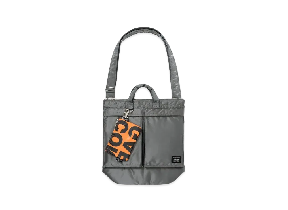 PORTER x COMME DES GARCONS Tanker Helmet Bag (S) "Gray"
