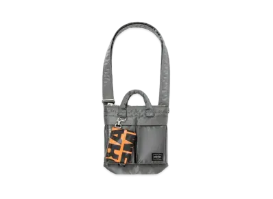 PORTER x COMME DES GARCONS Tanker Helmet Bag (XS) "Gray" 381-17406
