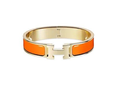 Hermes Clic H Bracelet "Orange"