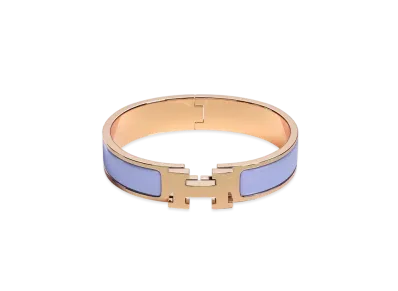 Hermes Clic H Bracelt "Parme/Rose Gold"