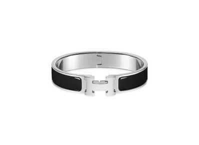 Hermes Clic H Bracelet "Noir/Paladium"