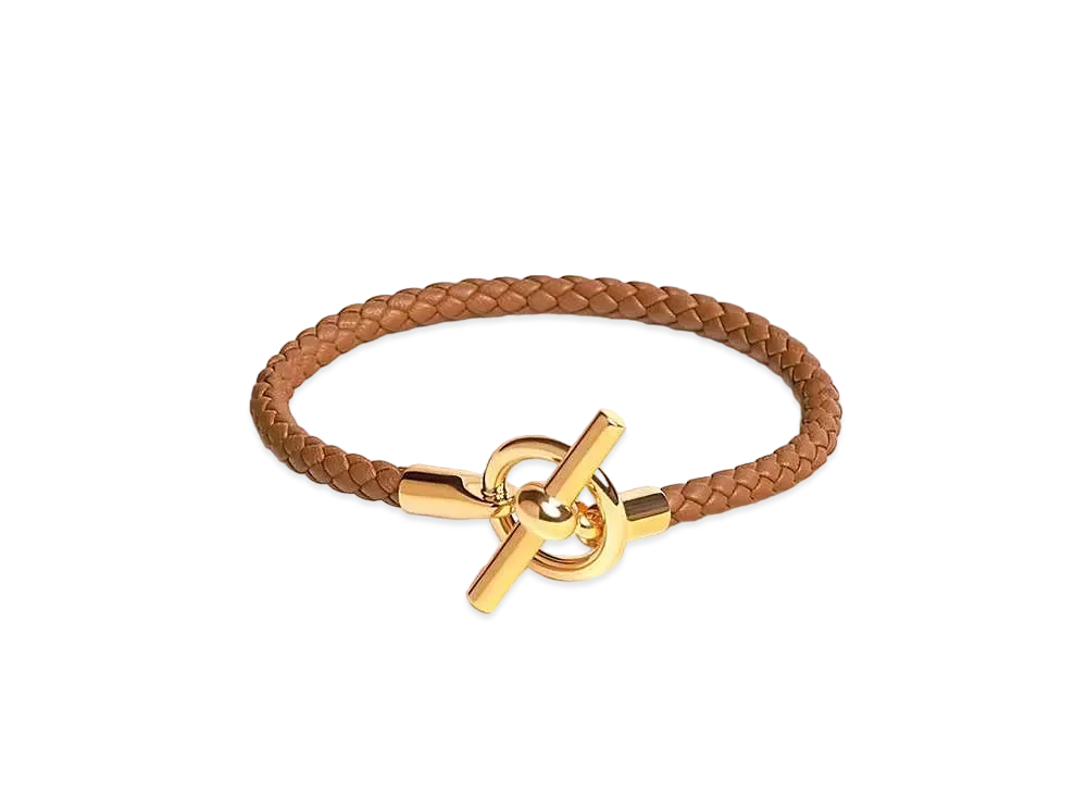エルメス グレナンH ブレスレット トレッセ ヴォー・スウィフト