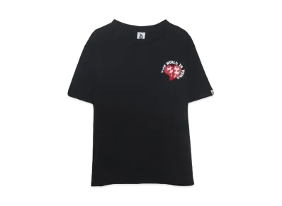 THE WORLD IS YOURS Heart Paisley T-shirt "BLACK"