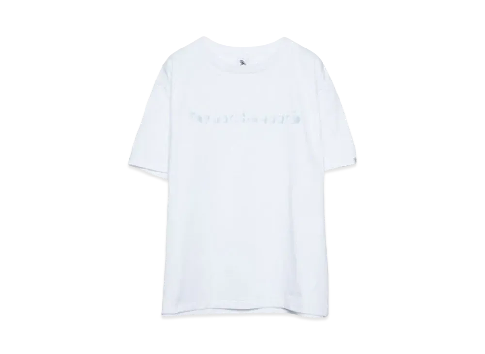 THE WORLD IS YOURS Techno Logo T-shirt "WHITE"