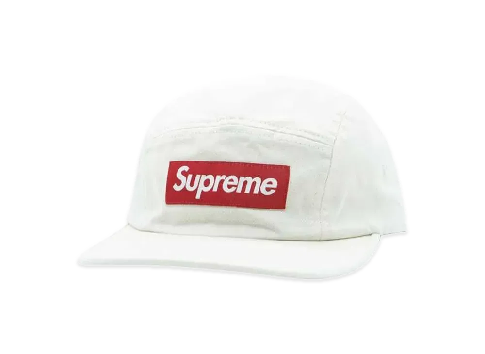 Supreme Washed Chino Twill Camp Cap "Natural"(24SS)
